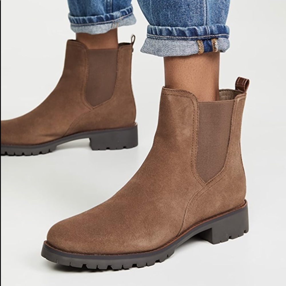 San Edelman Waterproof Chelsea boots